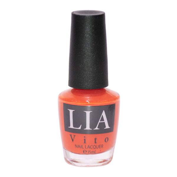 039-Orange Fever Nail Polish LIA VITO