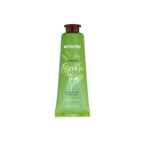 کرم صورت طبیعی حاوی عصاره چای سبز و روغن مورینگا ویت یو
