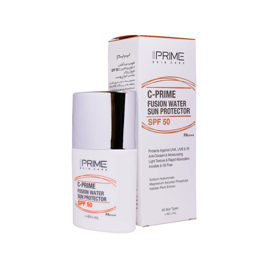 فلوئید ضد آفتاب SPF50 فیوژن واتر پریم