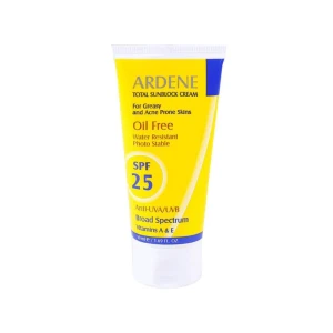 ضد آفتاب فاقد چربی ضد آب SPF25 آردن