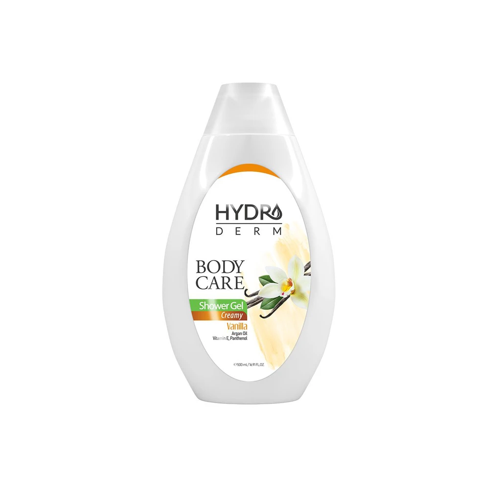 HYDRODERM BODY CARE VANILLA CREAMY SHOWER GEL