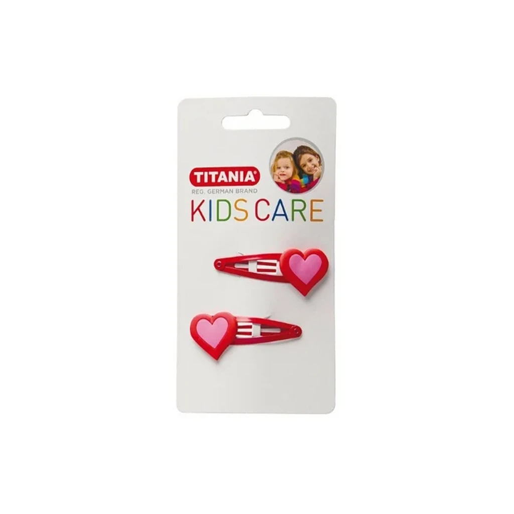 TITANIA-CONTUR-CLIP-HEART-2-PCS-RED-ART-NR-8501