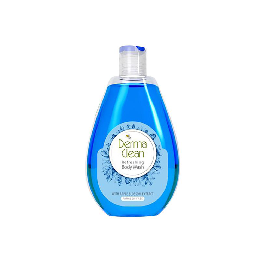 Refreshing Body Wash With Apple Blossom Extract 300ml DERMA CLEAN