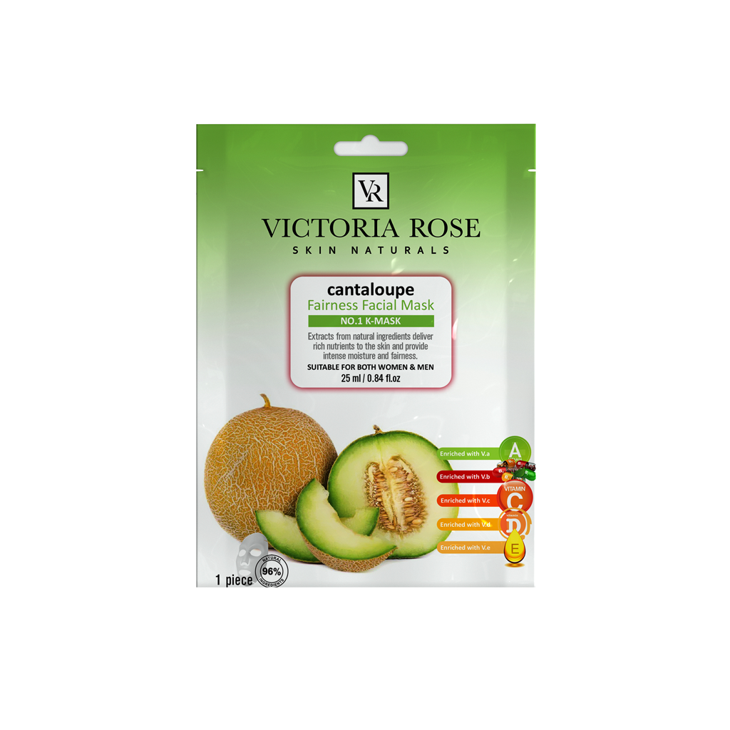 Victoria Rose Cantaloupe Face Sheet Mask 25 g