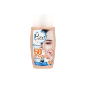 ضد آفتاب رنگی پوست چرب +SPF50 پیکسل