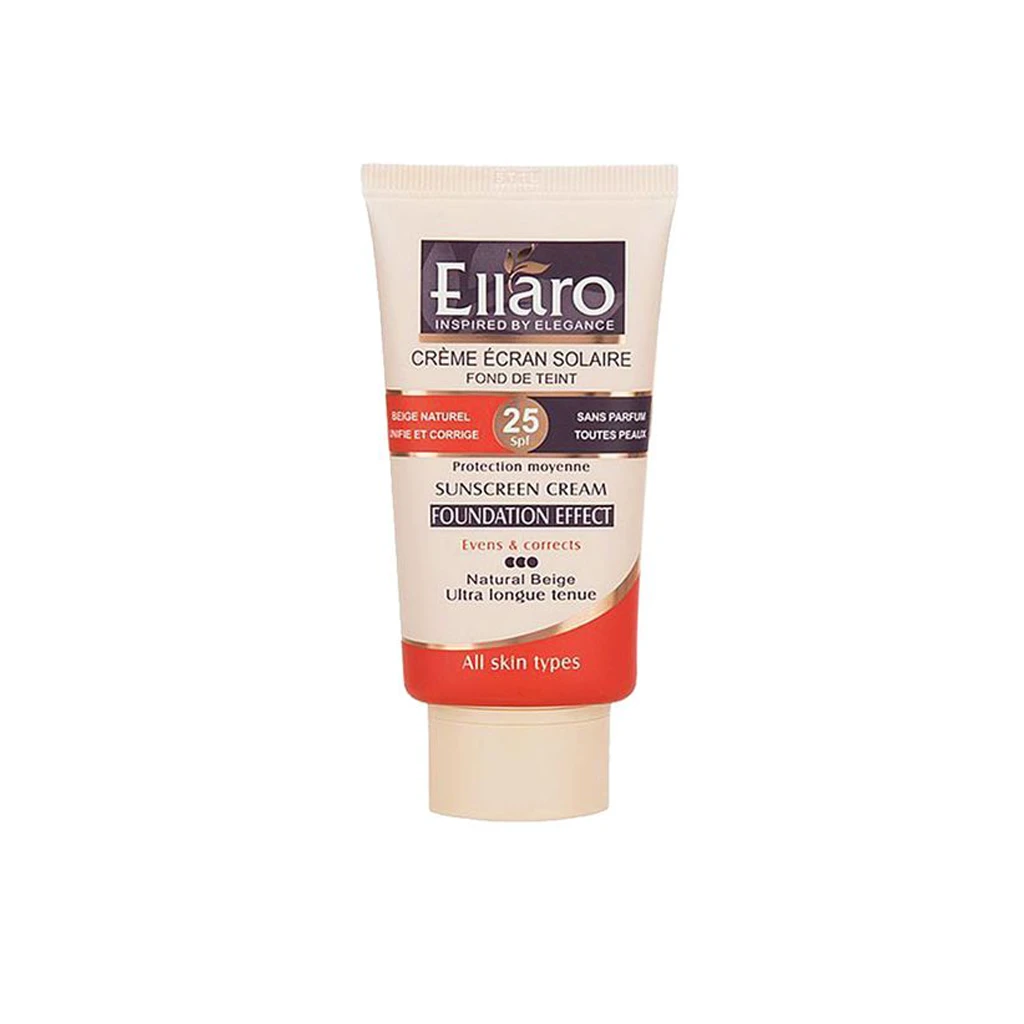 Sunscreen-Tinted-Cream-SPF25-ELLARO