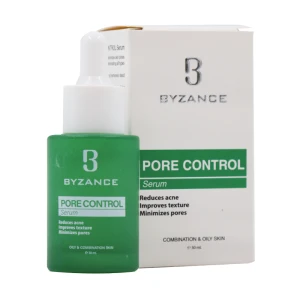 سرم کنترل کننده منافذ پوست بیزانس مخصوص پوست‌های مختلط و چرب 30 میلی‌لیتر