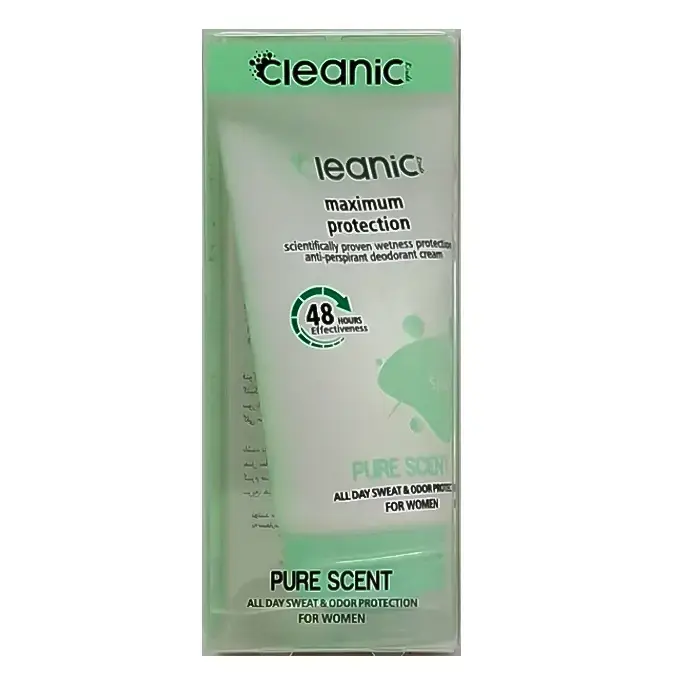 کرم ضد تعریق زنانه کلینیک مدل PURE SCENT.webp