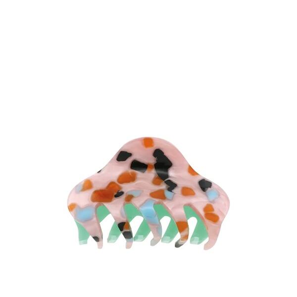 کلیپس خرچنگی صورتی آبی سبز تیتانیا - مدل 8261