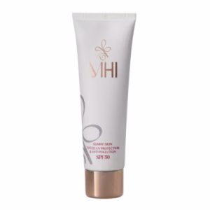 ضد آفتاب رنگی محافظ پوست و ضد آلودگی SPF50 ام اچ آی - 50 میل