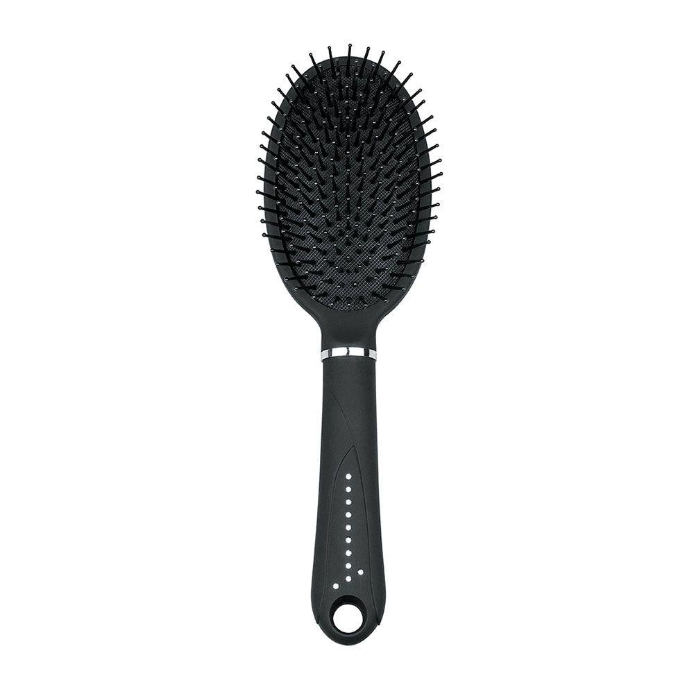 برس مشکی بیضی نگین دار مشکی تیتانیا - مدل 1875