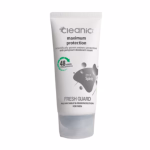 کرم دئودورانت ضد تعریق مردانه کلینیک مدل FRESH GUARD - حجم 60 گرم