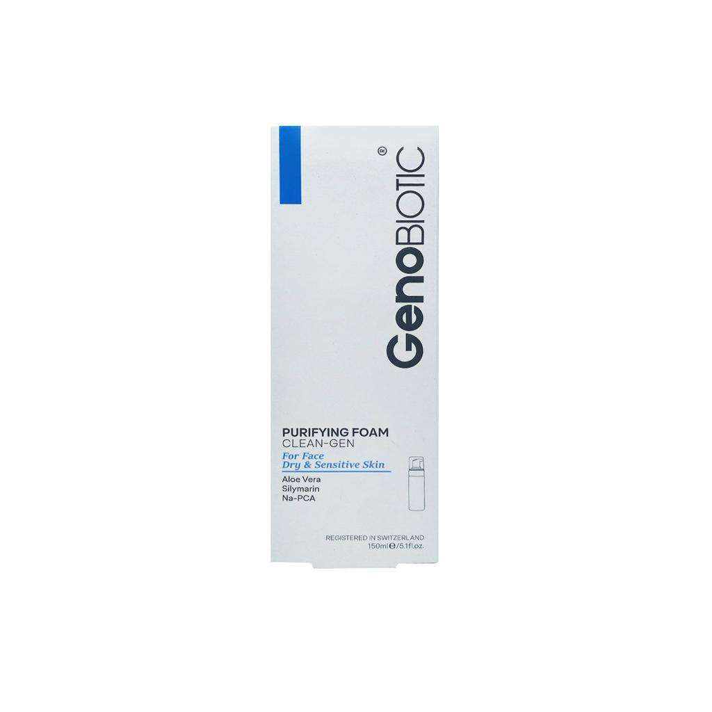 Skin-Cleansing-purifying-Face-foam-150ml-Dry &amp;-Sensitive-skin-GENO1