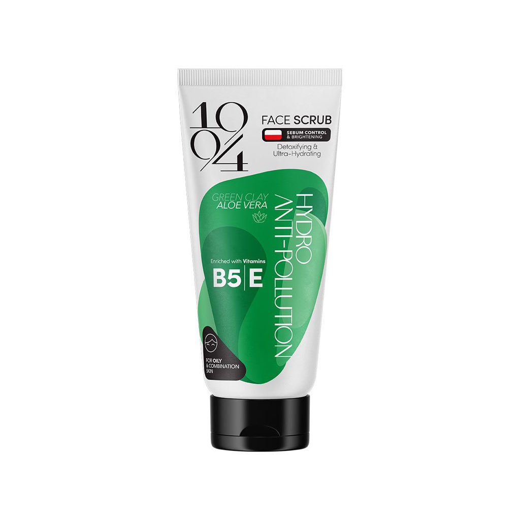 GREEN CLAY &amp; ALOE VERA FACE SCRUB 1994
