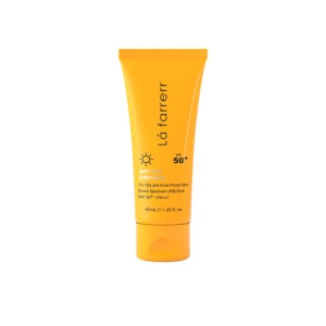 کرم ضد آفتاب و ضد لک پوست های چرب و مستعد آکنه SPF 50 لافارر