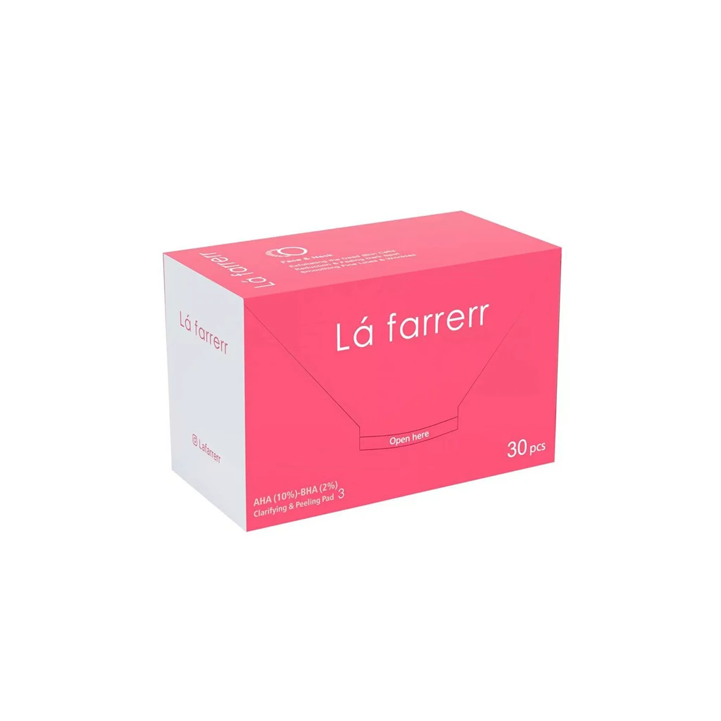 Clarifying-&amp;-Peeling-Pad-3-AHA-(10%)-BHA-(2%)-LA-FARRERR1