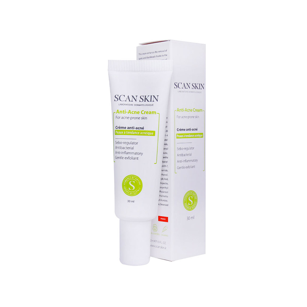 کرم ضد جوش و کنترل کننده چربی اسکن ا