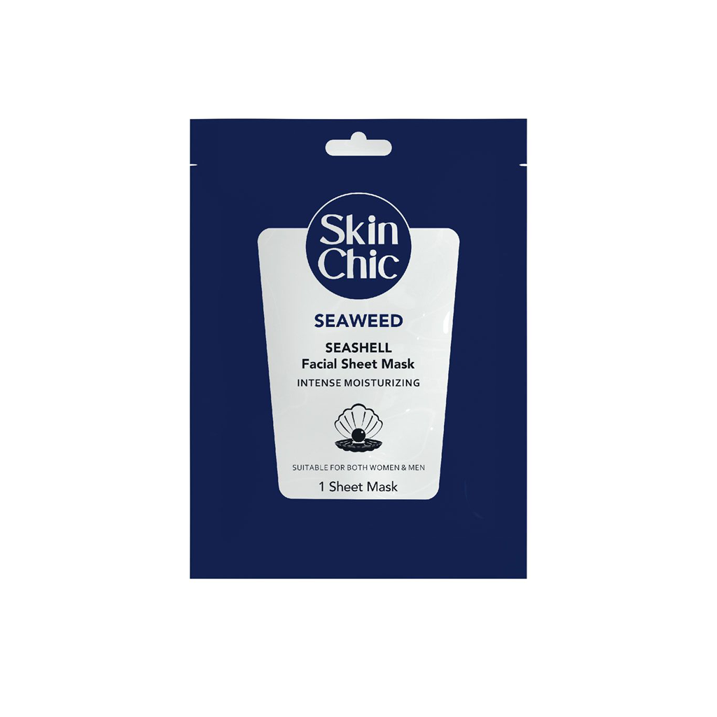 Seaweed-And-Sea-Shell-Facial-Sheet-SKIN-CHIC