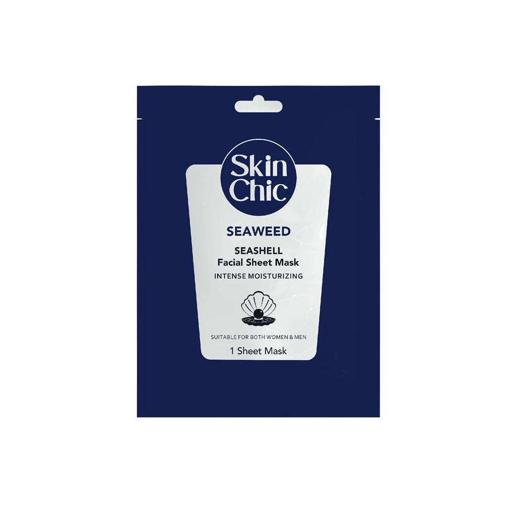 Seaweed-And-Sea-Shell-Facial-Sheet-SKIN-CHIC