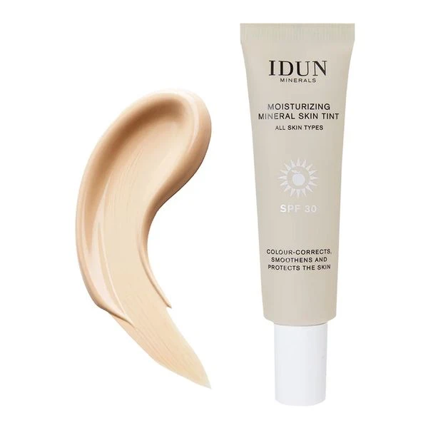 SUNSCREEN MOISTURIZING MINERAL SKIN TINT Spf30 IDUN 1411