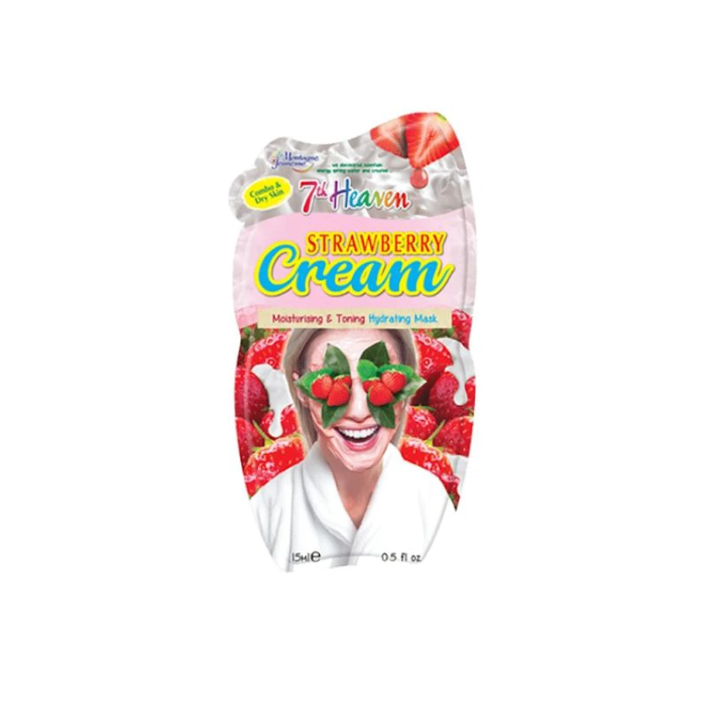 Strawberry-Cream-Hydrating-Face-Mask-15ml-7th-HEAVEN