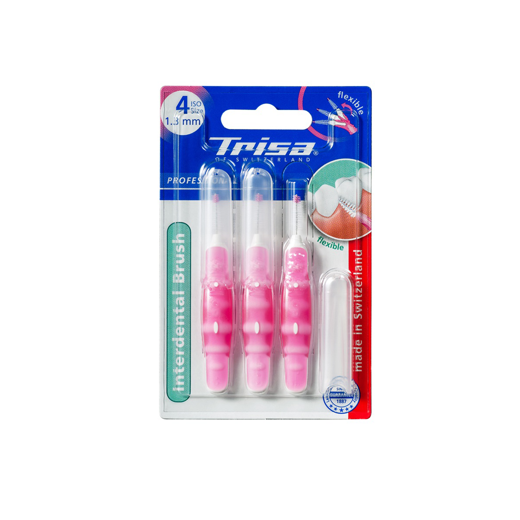 Trisa Interdental Brush ISO Size 4 - 1.3 Diameter