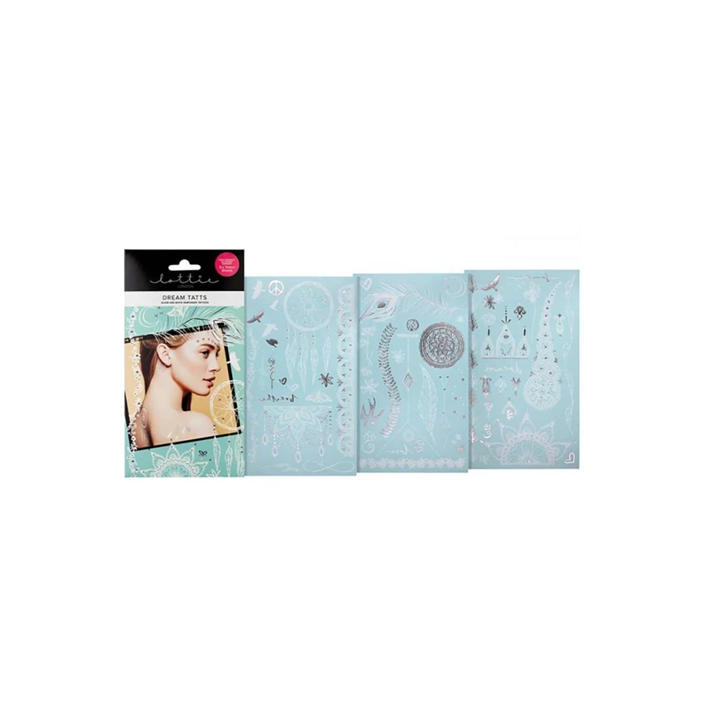 LOTTIE-DREAM-TATTS-SILVER-AND-WHITE