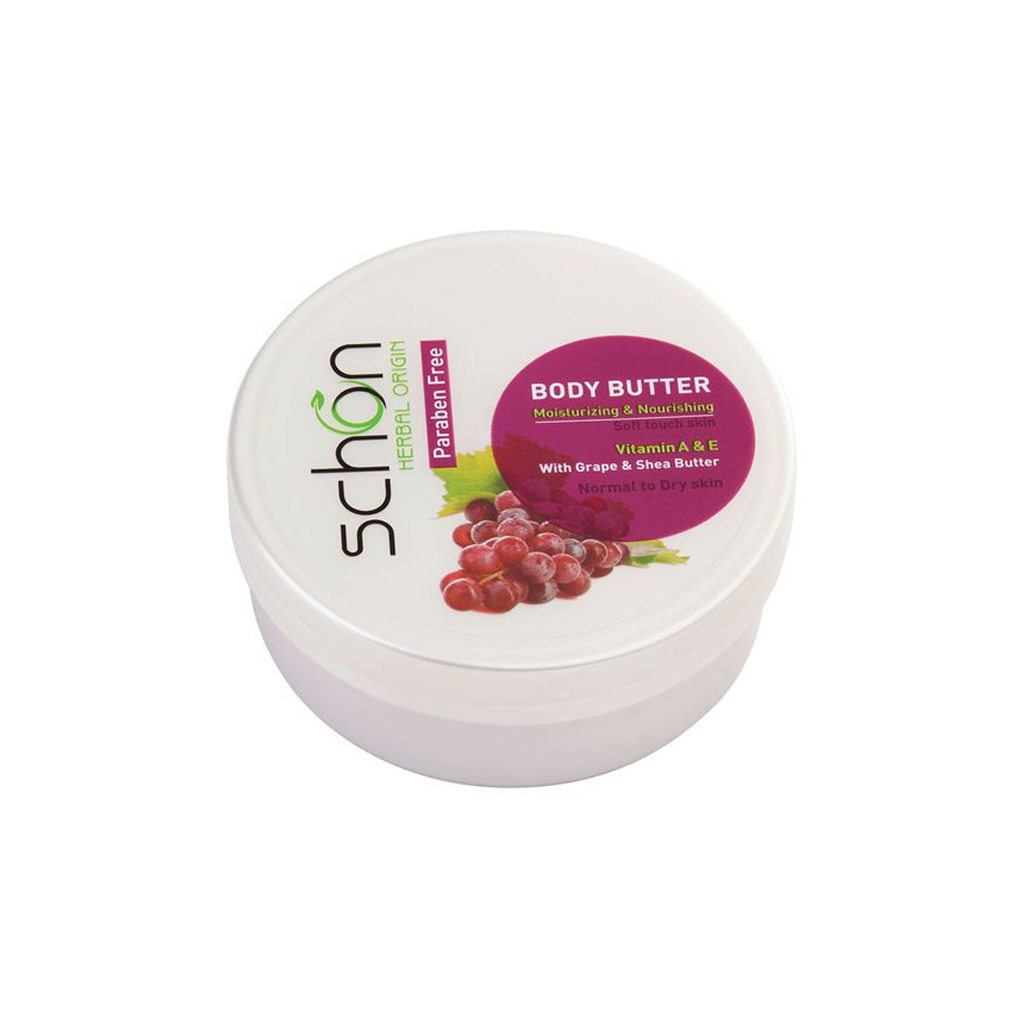 Grape-And-Sheabutter-Body-Butter-For-Normal-To-Dry-Skins-SCHON