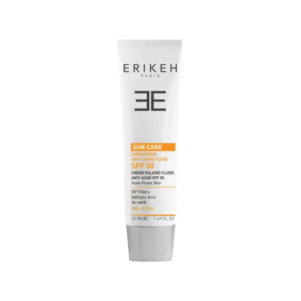 ERIKEH-SUNSCREEN-ANTI-ACNE-FLUID-OIL-FREE-SPF50-50-ML