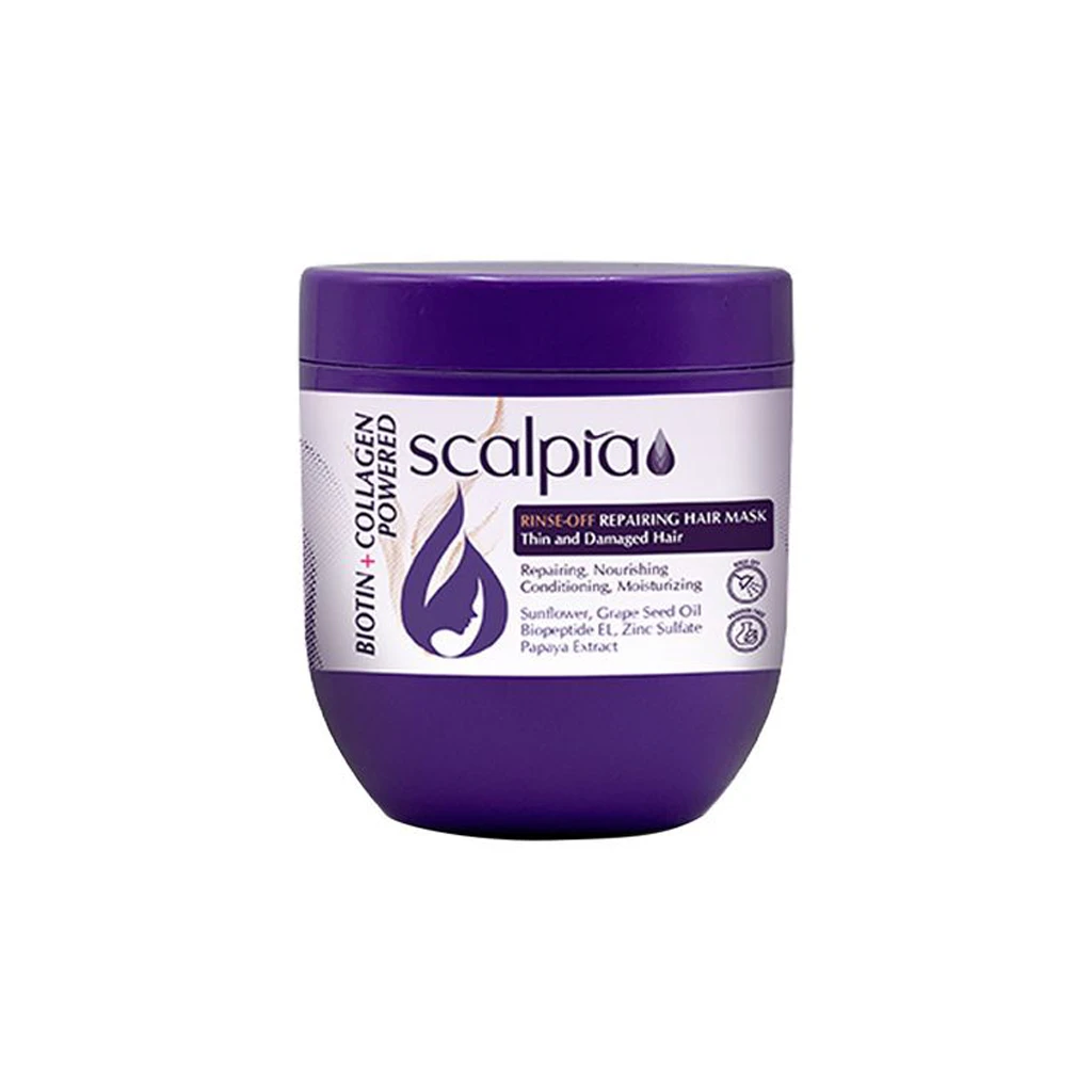 Hair-mask-containing-biotin-and-collagen-SCALPIA
