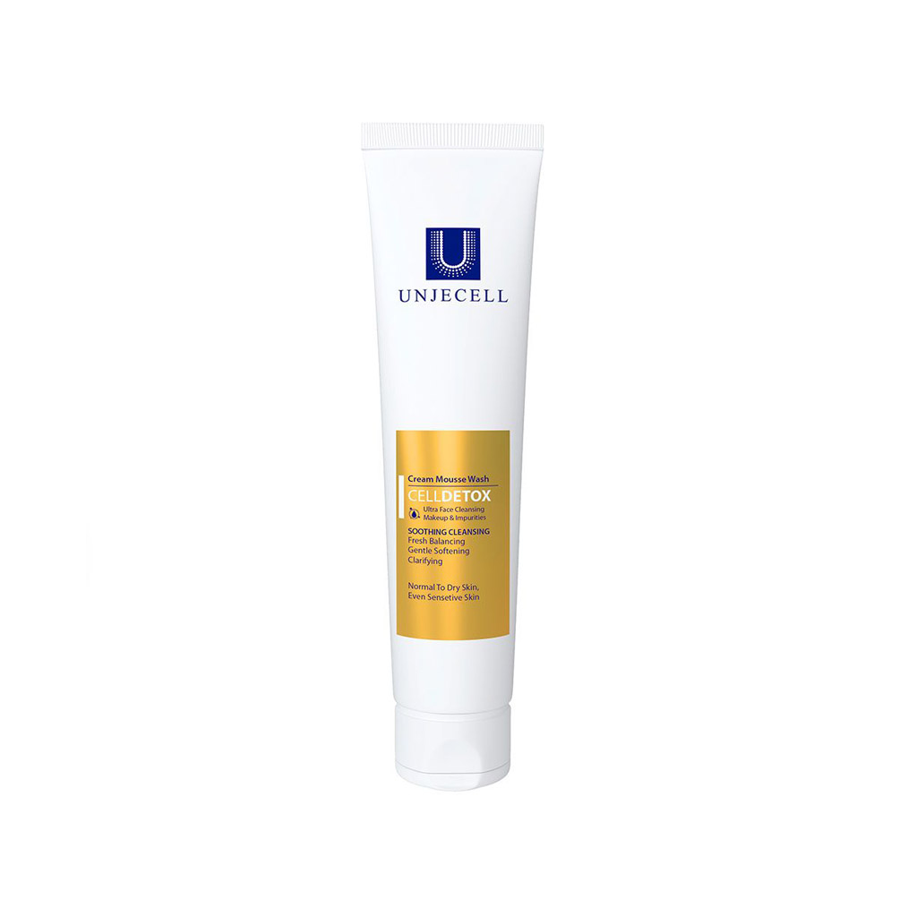 4-UNJECELL CREAM MOUSSE WASH NORMAL TO DRY SKIN 100 ML