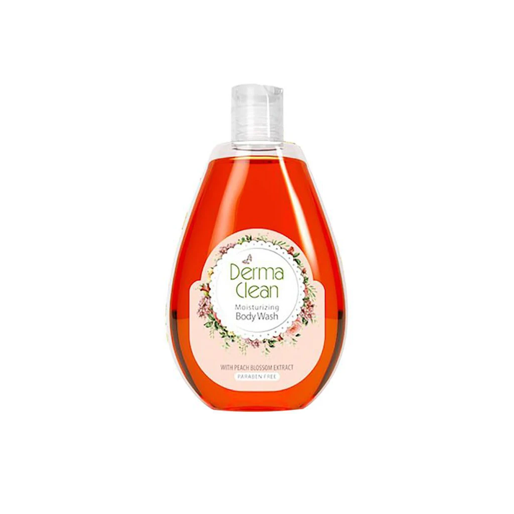 Moisturizing Body Wash With Peach Blossom Extract 300ml DERMA CLEAN