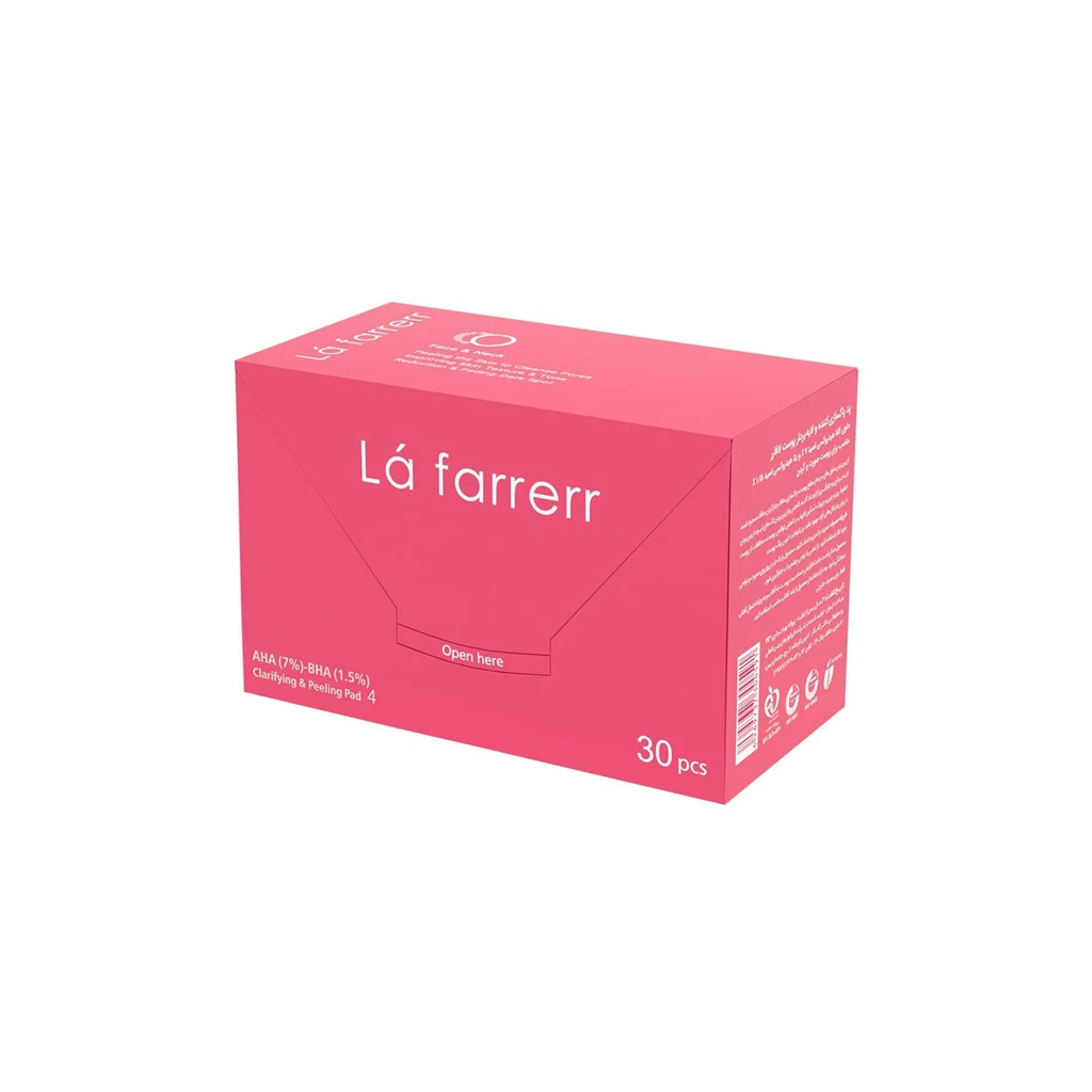 Clarifying-&amp;-Peeling-Pad-4-AHA-(7%) -BHA-(1.5%)-LA-FARRERR1