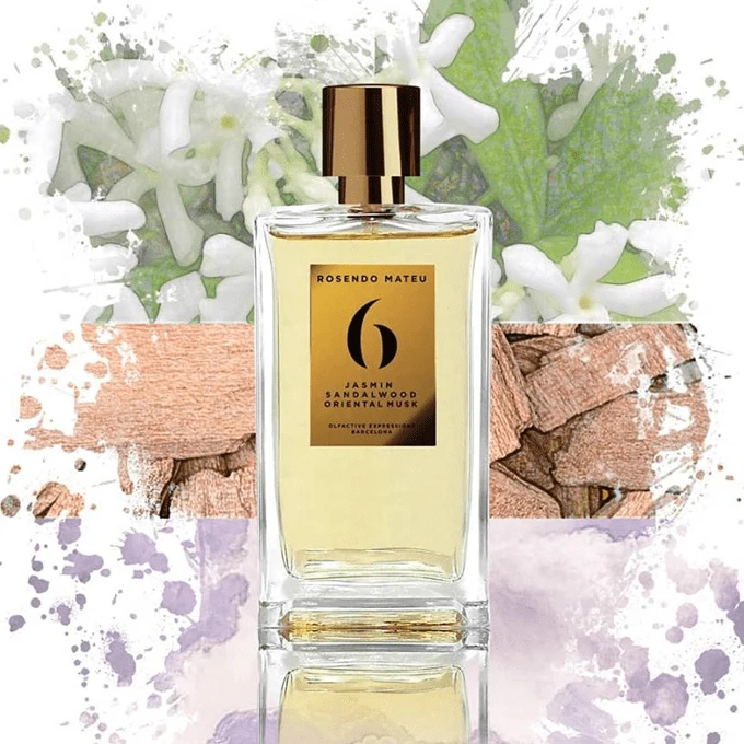 ROSENDO MATEU NO.6 JASMIN SANDALWOOD ORIENTAL MUSK U EDP 100 ML 4