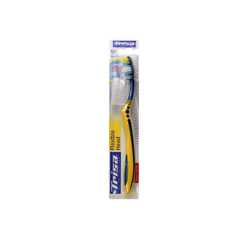 Trisa Flexible Head Medium Toothbrush