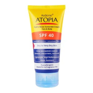کرم ضد آفتاب SPF40 مناسب پوست خشک آتوپیا آردن