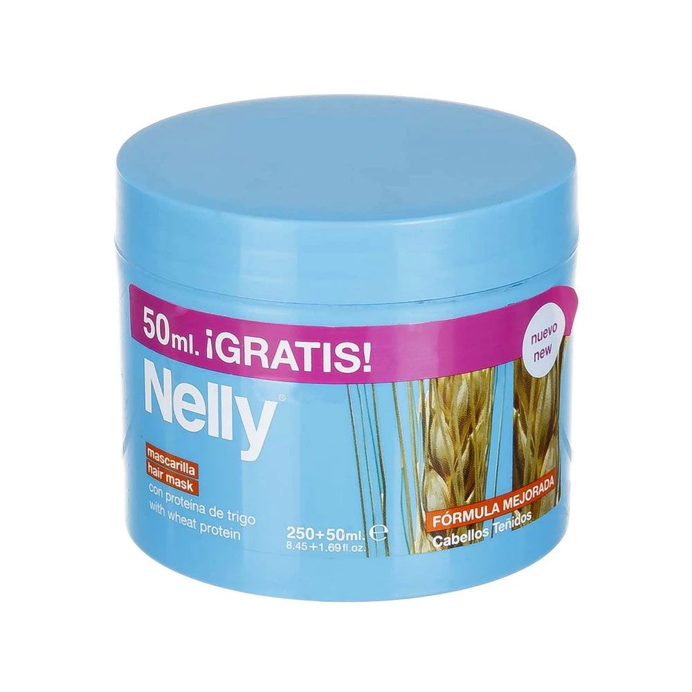 NELLY WHEAT EXTRACT HAIR MASK FOR COLORED HAIR 250+50 ML