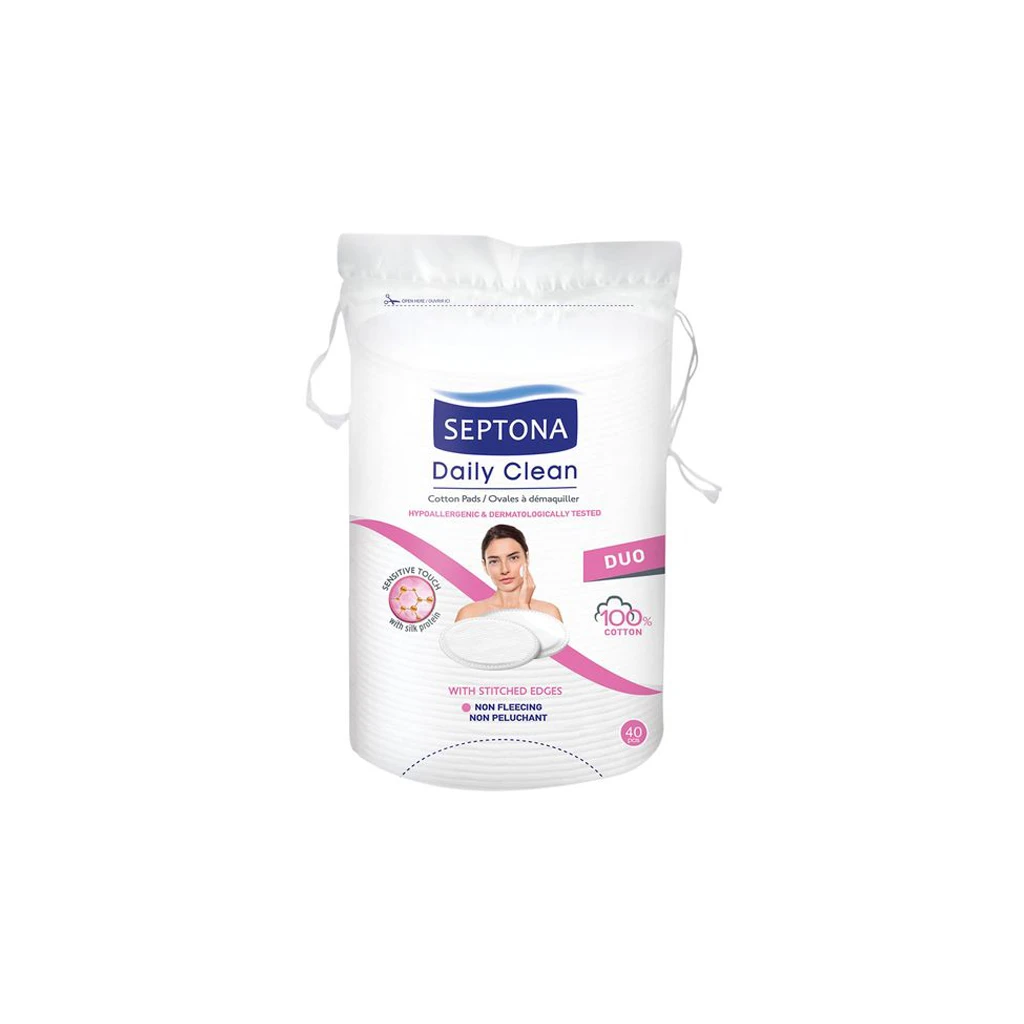 SEPTONA-OVAL-COTTON-PADS-SENSITIVE-TOUCH-DUO-40-PCS