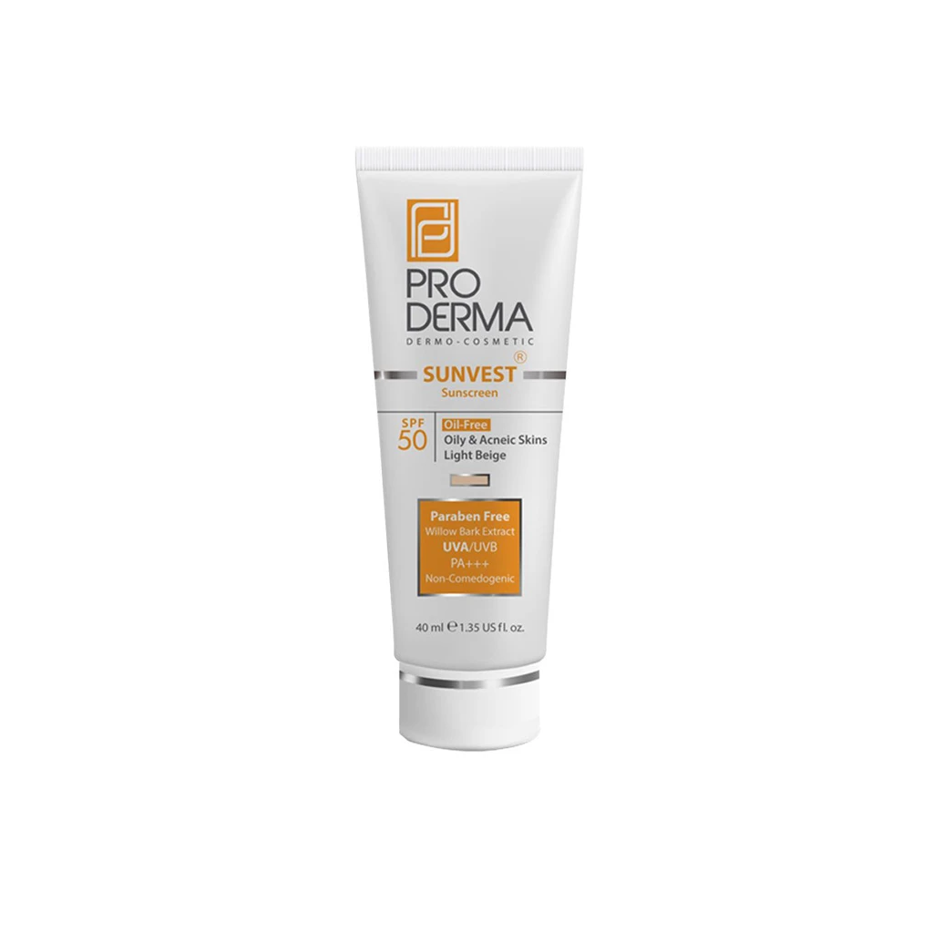 Sunvest Sunscreen Spf50 40ml PRODERMA