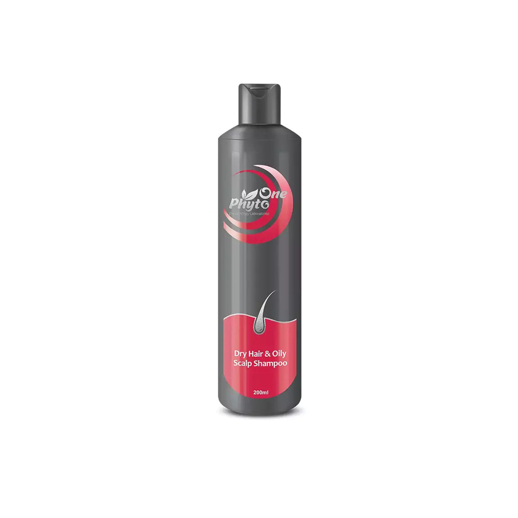 dry hair &amp; oily scalp shampoo 200ml Phyto One