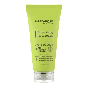 ژل شستشوی صورت لابراتوریز مناسب پوست چرب و آکنه دار آدرا