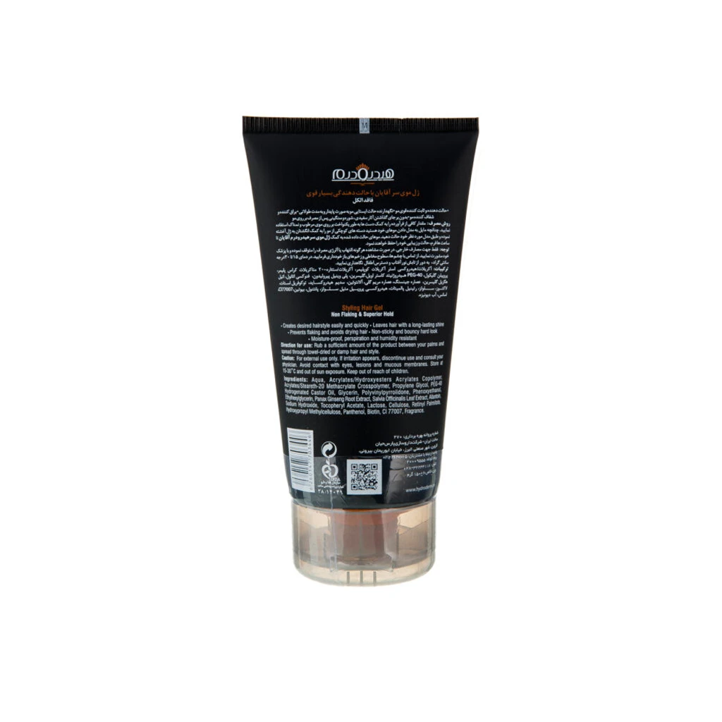 HAIR GEL STYLING MEN 150ML HYDRODERM1
