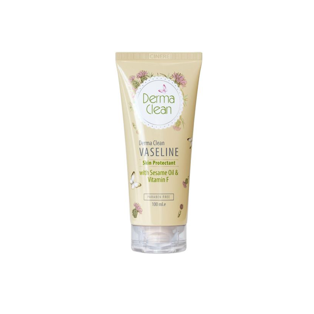 vaseline-skin-protectant-with-sesame-oil-&amp;-vitamin-f-DERMA-CLEAN