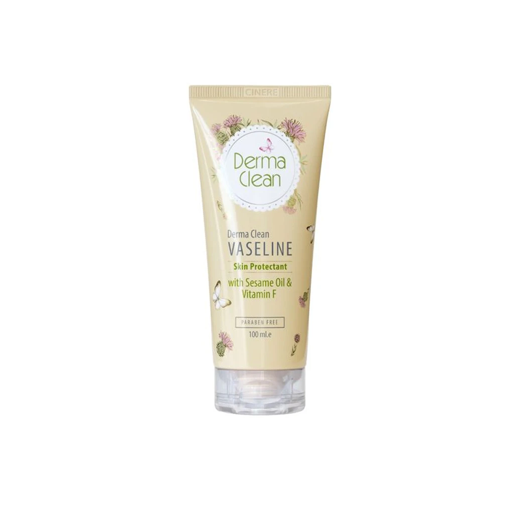 vaseline-skin-protectant-with-sesame-oil-&-vitamin-f-DERMA-CLEAN