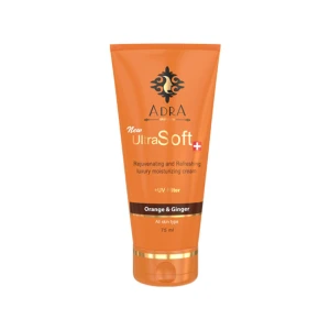 کرم مرطوب کننده التراسافت پرتقال و زنجبیل آدرا