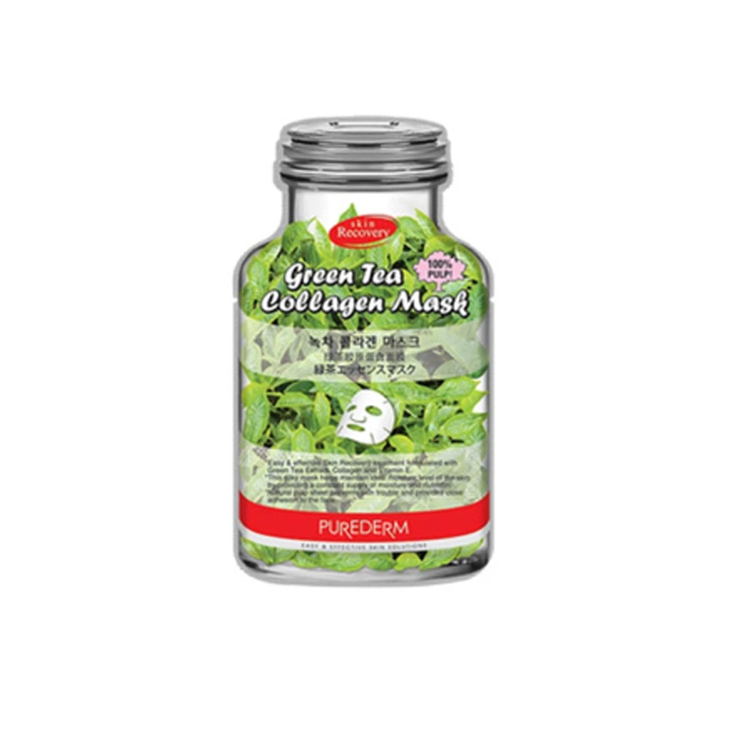 PUREDERM-GREEN-TEA-SHEET-MASK