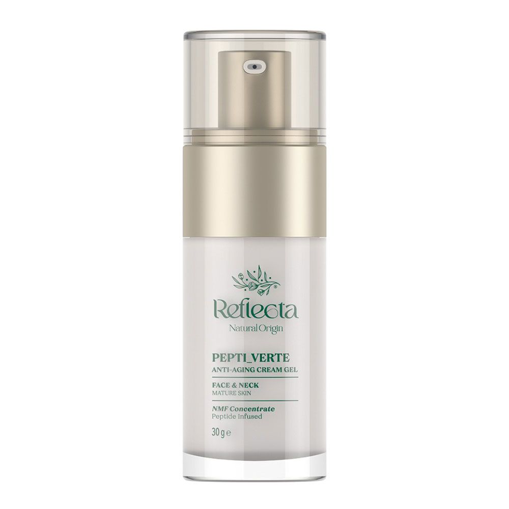 کرم ژل ضد چروک صورت و گردن حاوی پپتاید پمپی رفلکتا