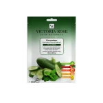 Victoria Rose Cucumber And Menthol Face Sheet Mask 25 gr