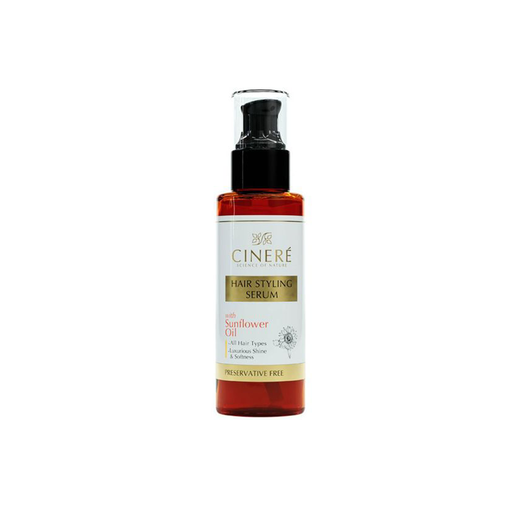 Hair-Styling-And-Conditioner-Serum-Contains-Sunflower-Oil-100ml-CINERE