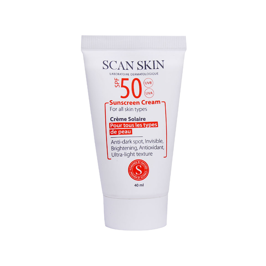کرم ضد آفتاب ضد لک SPF50 اسکن اسکین 40 م